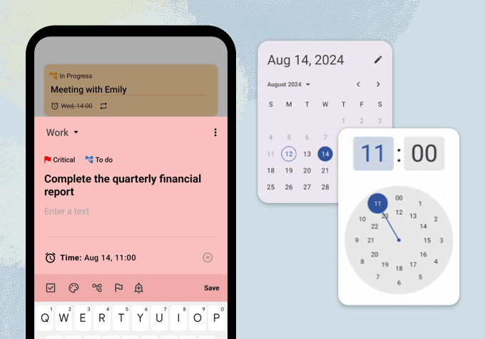 Add reminder with Planndu