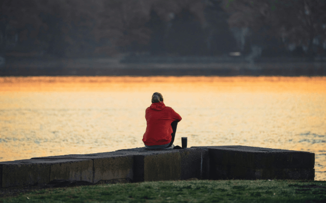 Woman sitting