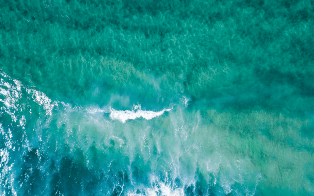 Ocean from the top