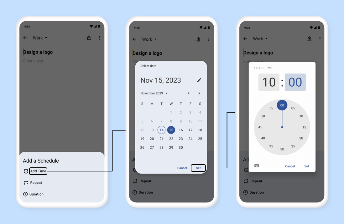Add reminder in Planndu